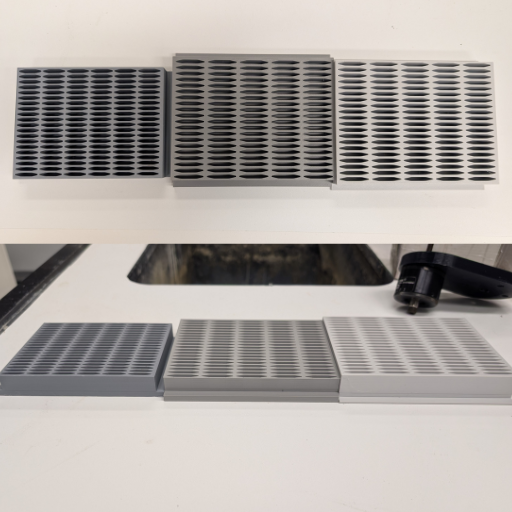thin film sample holder for various substrate dimensions.